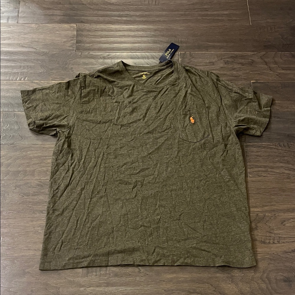 Polo Ralph Lauren Short Sleeve Pocket T Shirt green New Mens Size XL